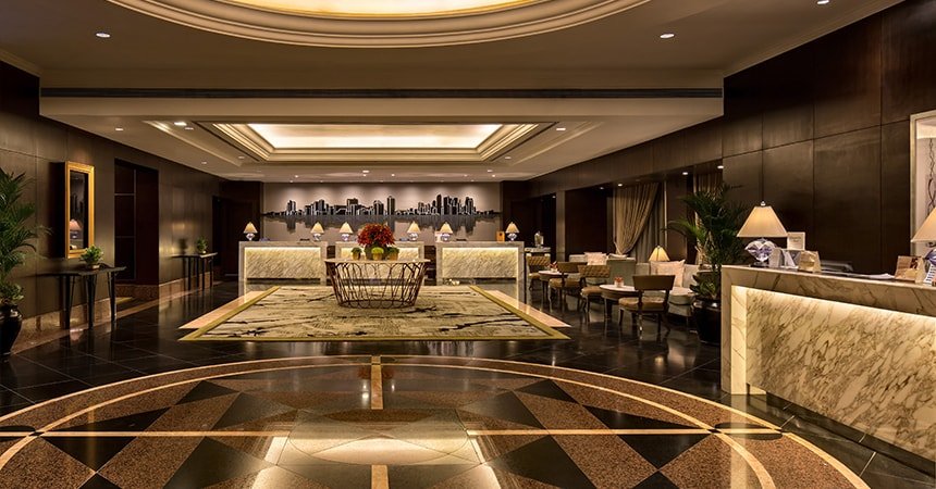 Diamond Hotel - Lobby - Best Hotels In Manila