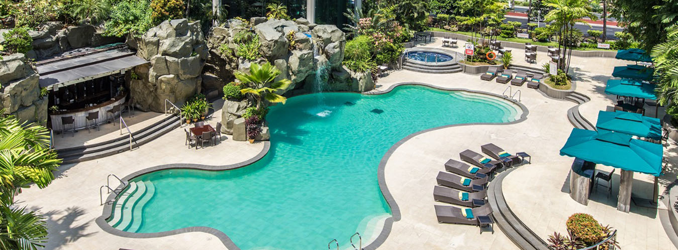 Diamond Hotel - Swimming Pool - Manila Hotels 5 Star